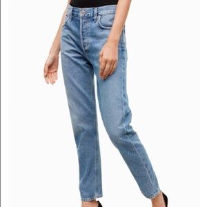 Talula x AGOLDE tapered mom jeans